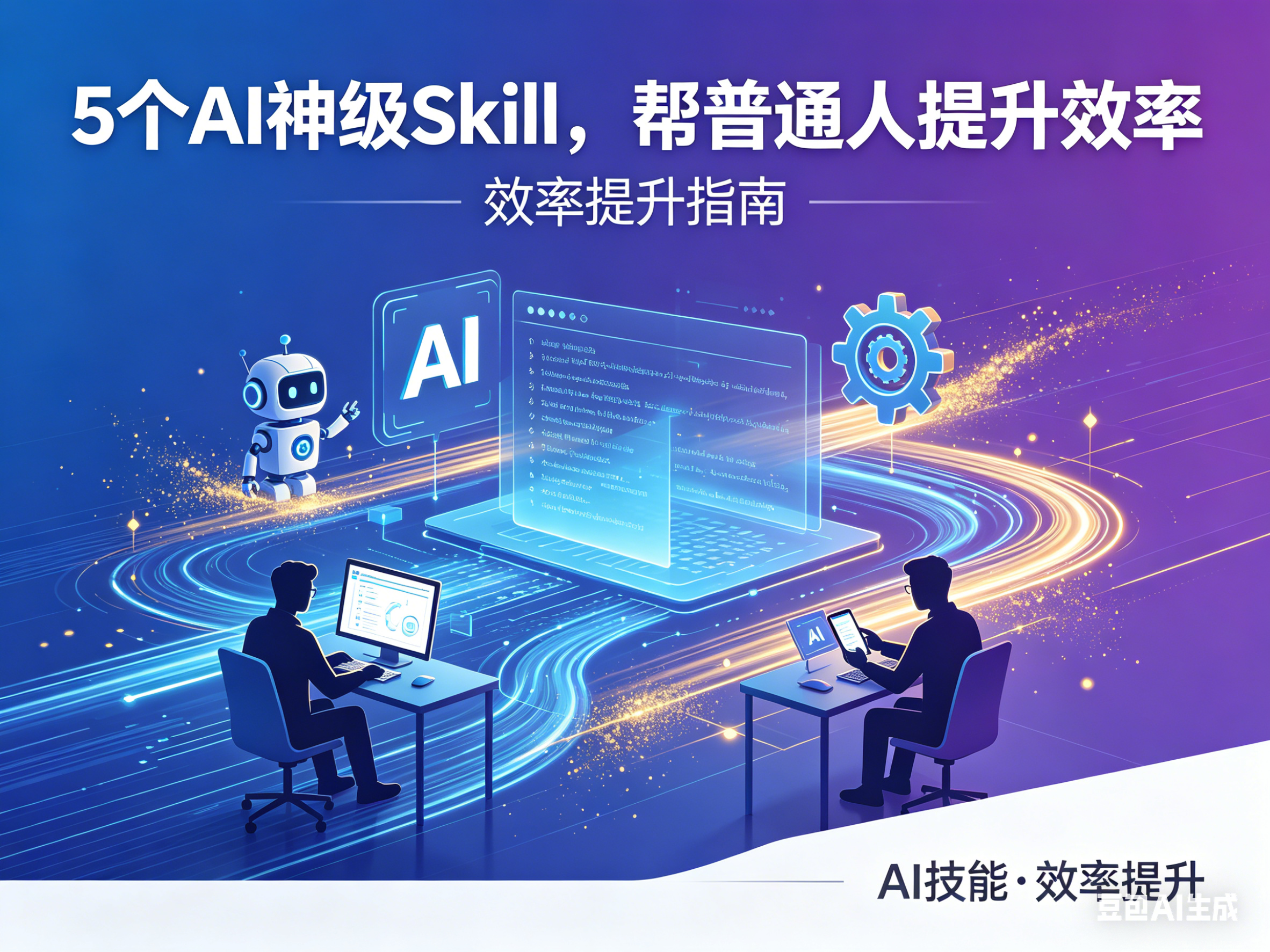普通人也能直接上手！5 个 AI 神级 Skill，效率直接拉满