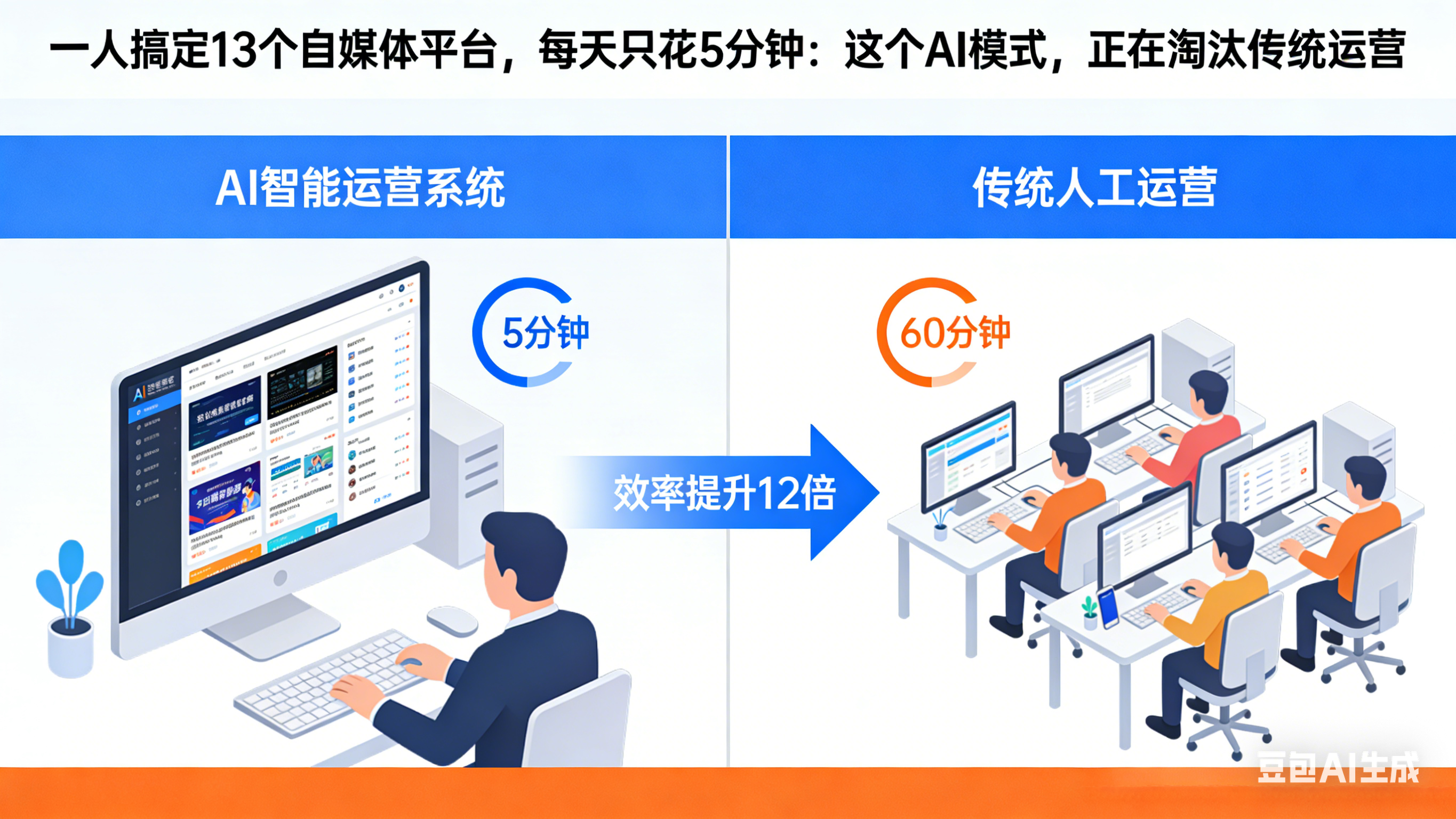 一人管 13 个平台，每天仅 5 分钟：AI Agent 正在颠覆自媒体运营！